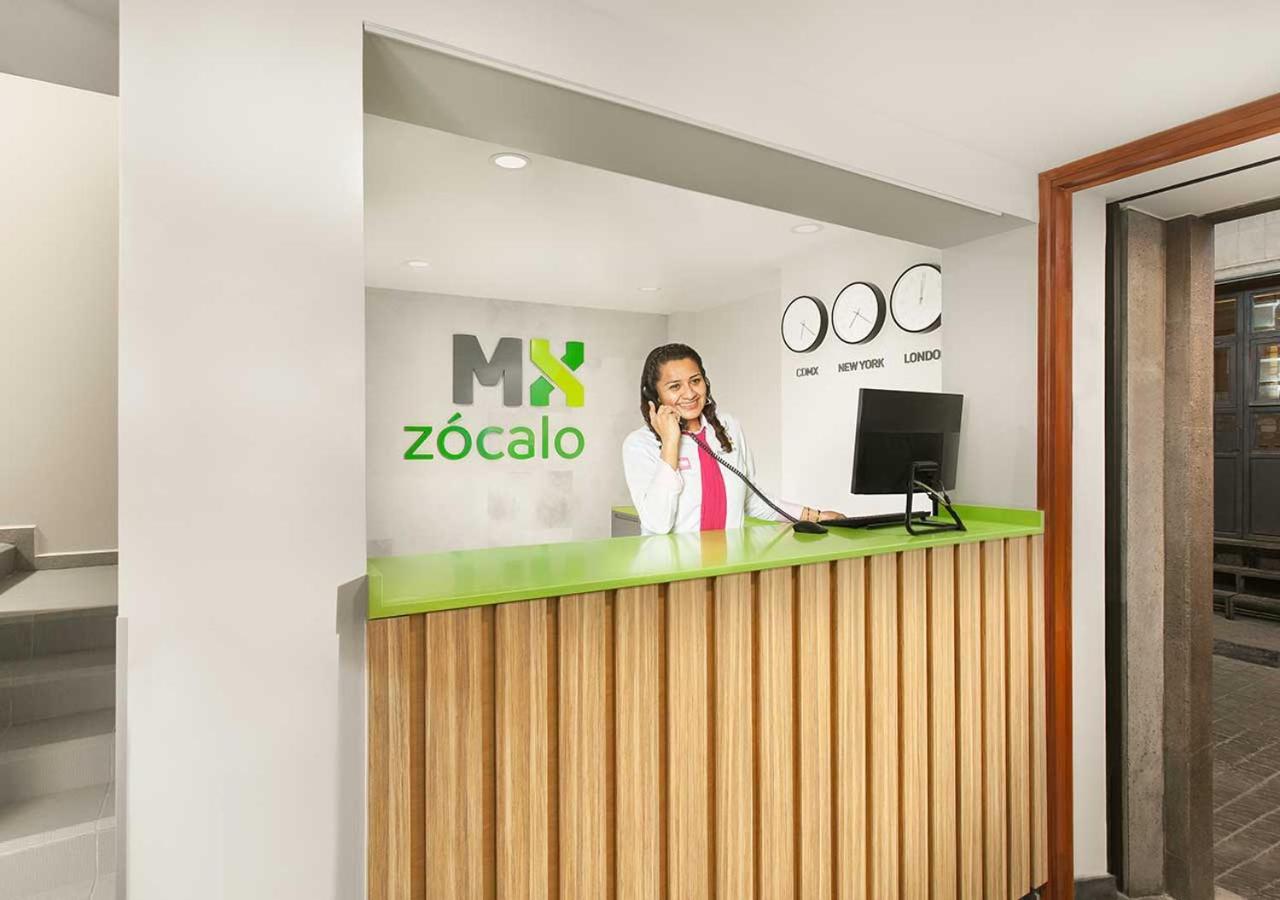 Hotel Mx Zocalo Kota Meksiko Bagian luar foto
