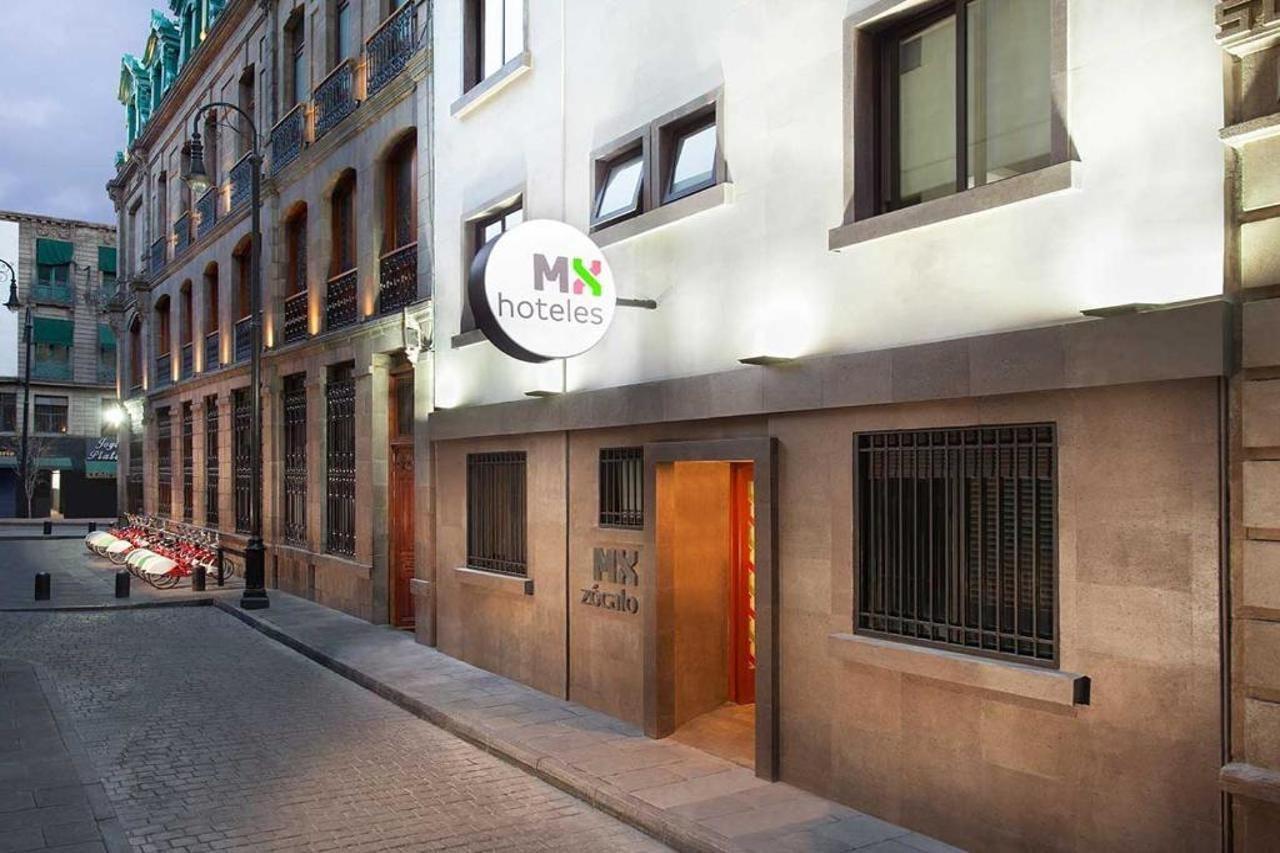 Hotel Mx Zocalo Kota Meksiko Bagian luar foto